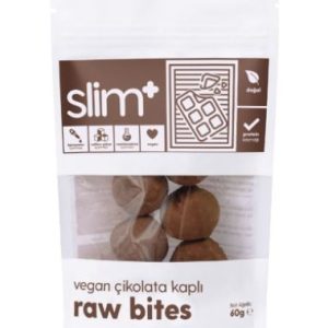 Slim Plus Çikolatalı Vegan, Glutensiz ve Şeker İlavesiz Tatlı Atıştırmalık