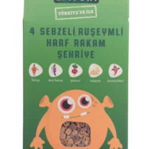 Makarna Lütfen 4 Sebzeli & Ruşeymli Harf Rakam Şehriye (250 gr)