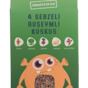 Makarna Lütfen 4 Sebzeli & Ruşeymli Kuskus (250 gr)