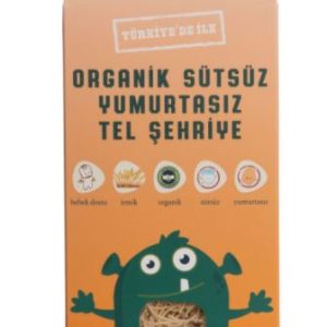 Makarna Lütfen Organik Sertifikalı Sütsüz Yumurtasız Tel Şehriye (250 gr)