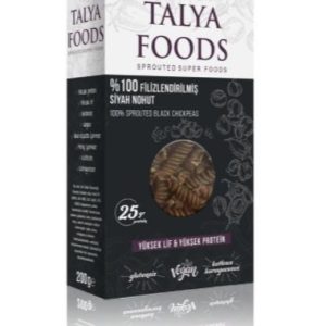 Talya Foods Filizlendirilmiş Siyah Nohut Makarnası (200 gr)